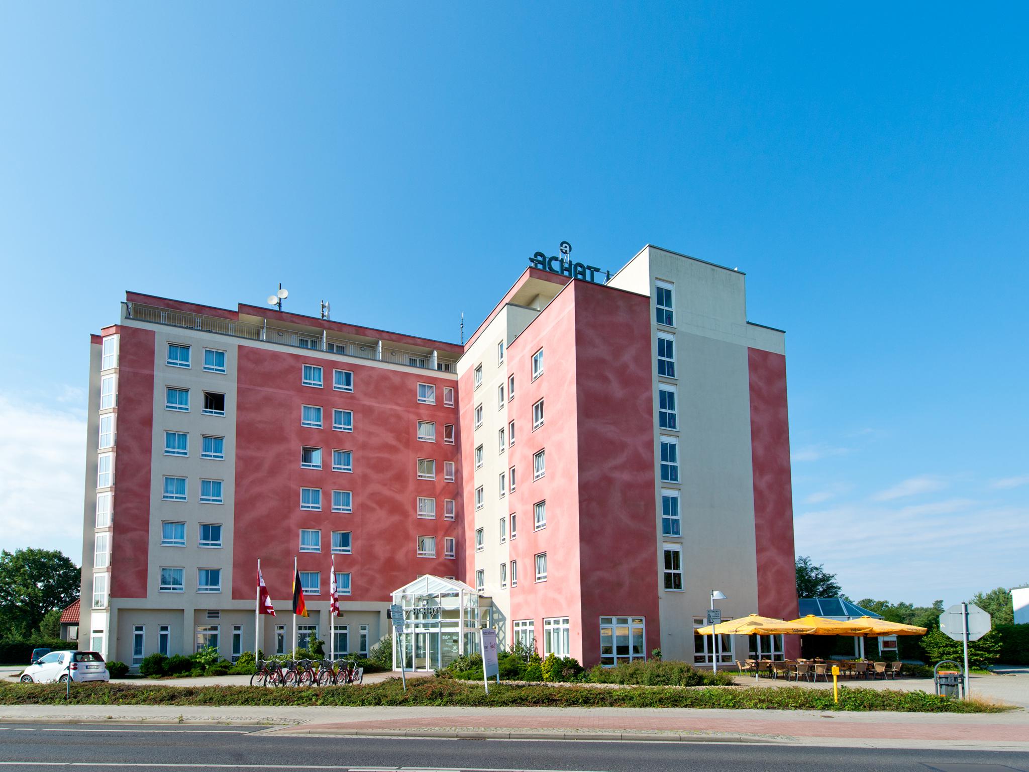 Achat Hotel Schwarzheide Lausitz ภายนอก รูปภาพ